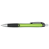 Incline Recycled ABS Gel Pen — Green (GR) — blank product view — 17