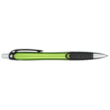 Incline Recycled ABS Gel Pen — Green (GR) — blank product view — 16
