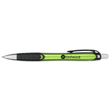 Incline Recycled ABS Gel Pen — Green (GR) — decorated product view — 15