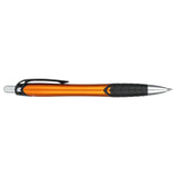 Incline Recycled ABS Gel Pen — Orange (OR) — blank product view — 10