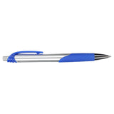 Crux Recycled ABS Gel Pen — Blue (BL) — blank product view — 22