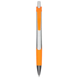 Crux Recycled ABS Gel Pen — Orange (OR) — blank front view — 18