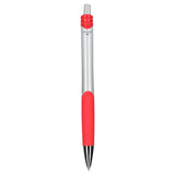 Crux Recycled ABS Gel Pen — Red (RD) — blank back view — 7