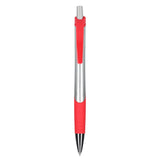 Crux Recycled ABS Gel Pen — Red (RD) — blank front view — 6