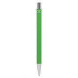 Maxi Recycled Aluminum Soft Touch Gel Pen — Green (GR) — blank back view — 13