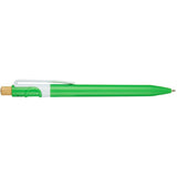 Sunburst Recycled Gel Pen — Lime (LM) — blank front view — 6