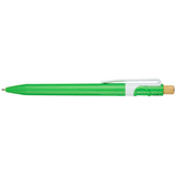 Sunburst Recycled Gel Pen — Lime (LM) — blank front view — 7