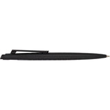 Mina Recycled ABS Gel Pen — Black (BK) — blank front view — 12