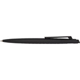 Mina Recycled ABS Gel Pen — Black (BK) — blank front view — 13