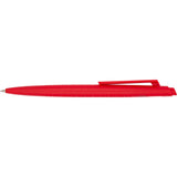 Mina Recycled ABS Gel Pen — Red (RD) — blank front view — 4
