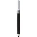 3-in-1 Tech Cleaning Stylus Gel Pen — Black (BK) — blank left angle