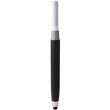 3-in-1 Tech Cleaning Stylus Gel Pen — Black (BK) — blank left angle — 16