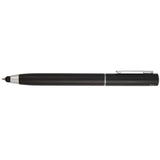 3-in-1 Tech Cleaning Stylus Gel Pen — Black (BK) — blank front view — 12