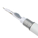 3-in-1 Tech Cleaning Stylus Gel Pen — White (WH) — blank detail view