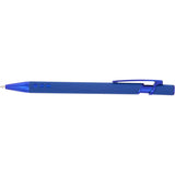 Vera Recycled Aluminum Gel Pen — Blue (BL) — blank front view — 16