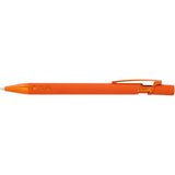 Vera Recycled Aluminum Gel Pen — Orange (OR) — blank front view — 8