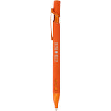 Vera Recycled Aluminum Gel Pen — Orange (OR) — decorated front view — 6