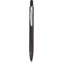 Brite Recycled Aluminum Gel Stylus Pen — Black (BK) — blank product view