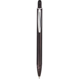 Brite Recycled Aluminum Gel Stylus Pen — Black (BK) — blank product view — 15