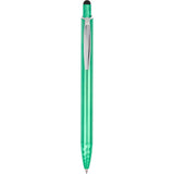 Brite Recycled Aluminum Gel Stylus Pen — Green (GR) — blank product view — 7
