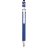 Simple Fidget Recycled Stylus Gel Pen — Blue (BL) — blank product view — 6