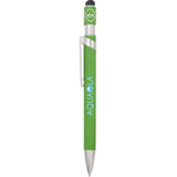 Simple Fidget Recycled Stylus Gel Pen — Green (GR) — blank product view — 11