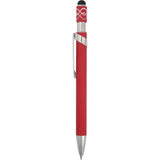 Simple Fidget Recycled Stylus Gel Pen — Red (RD) — blank product view — 10