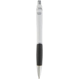Pivot Color Accent Recycled Gel Pen — Black (BK) — blank back view — 31