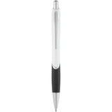 Pivot Color Accent Recycled Gel Pen — Black (BK) — blank product view — 30