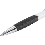 Pivot Color Accent Recycled Gel Pen — Black (BK) — blank detail view — 29