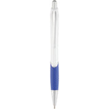 Pivot Color Accent Recycled Gel Pen — Blue (BL) — blank product view — 24