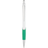 Pivot Color Accent Recycled Gel Pen — Green (GR) — blank product view — 18