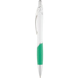 Pivot Color Accent Recycled Gel Pen — Green (GR) — blank front view — 15