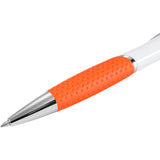 Pivot Color Accent Recycled Gel Pen — Orange (OR) — blank detail view — 11