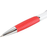 Pivot Color Accent Recycled Gel Pen — Red (RD) — blank detail view — 5