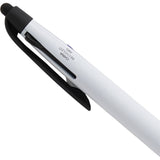 Tri-Color Ink Recycled Stylus Pen — Black (BK) — blank detail view — 17