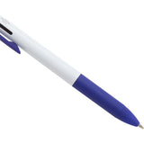 Tri-Color Ink Recycled Stylus Pen — Blue (BL) — blank detail view — 12