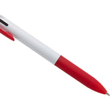 Tri-Color Ink Recycled Stylus Pen — Red (RD) — blank detail view — 6