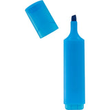 Jumbo Recycled Highlighter — Neon Blue — blank detail view — 15