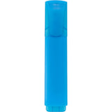 Jumbo Recycled Highlighter — Neon Blue — blank front view — 14