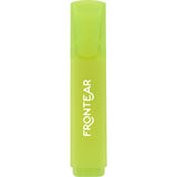 Jumbo Recycled Highlighter — Neon Yellow — decorated front view — 6