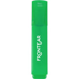 Jumbo Recycled Highlighter — Neon Green — decorated front view — 9