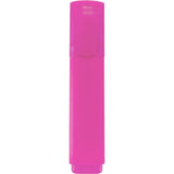 Jumbo Recycled Highlighter — Neon Pink — blank front view — 3