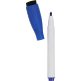 3-Piece Whiteboard Dry Erase Magnetic Marker Set — Natural (NT) — blank detail view — 5