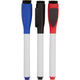 3-Piece Whiteboard Dry Erase Magnetic Marker Set — Natural (NT) — blank detail view — 4