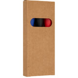 3-Piece Whiteboard Dry Erase Magnetic Marker Set — Natural (NT) — blank product view — 10