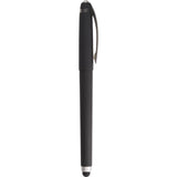 Rovio Recycled Fidget Stylus Pen — Black (BK) — blank front view — 10