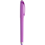 Rovio Recycled Fidget Stylus Pen — Purple (PP) — blank front view — 24