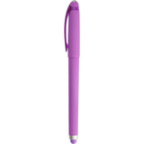 Rovio Recycled Fidget Stylus Pen — Purple (PP) — blank front view — 25