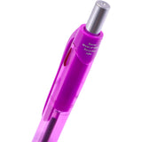 Smooth Write Recycled Gel Pen — Purple (PP) — blank detail view — 4